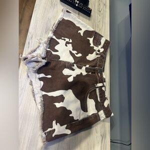 Women’s Cow Shorts